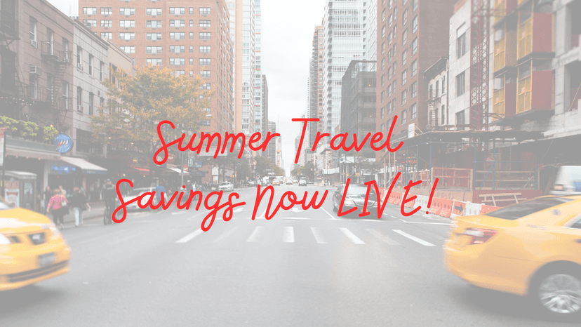 banner image for blog titled :Summer Travel Sale: Save $15 on Your Next Trip