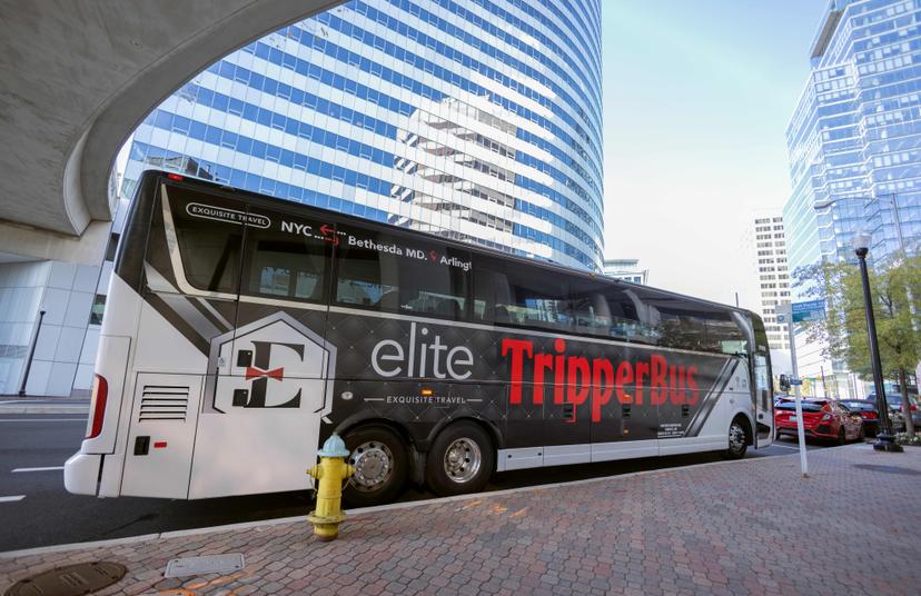 banner image for blog titled :Traveling Between DC and NYC with Tripper Bus