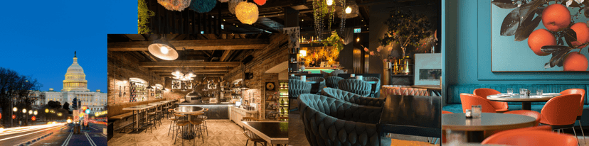 banner image for blog titled :The Tripper Guide to the Best New Restaurants to Try in the DC Metro Area